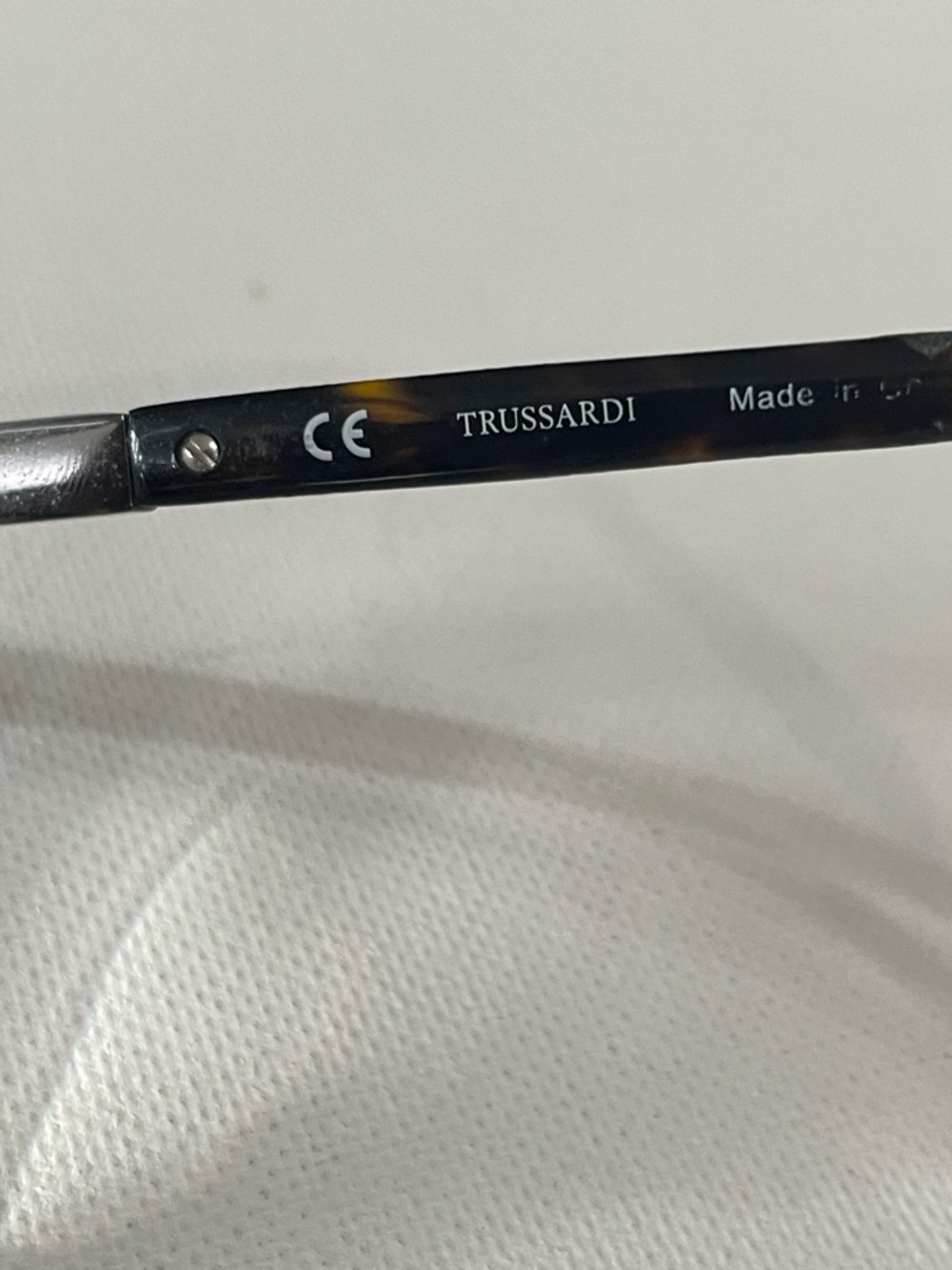 Trussardi Eyeglasses Frame VTR256K Col.0568 Unisex 55-16-145 - Picture 5 of 10